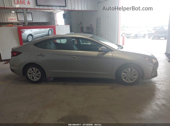 5NPD74LF7LH614037 2020 HYUNDAI ELANTRA Silver Widok wnętrza 360 stopni
