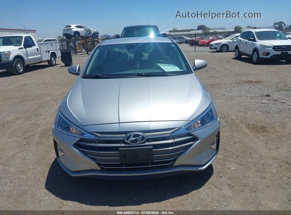 5NPD74LF7LH615401 2020 HYUNDAI ELANTRA Silver უკანა სალონის ხედი