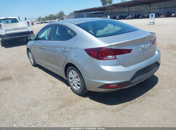 5NPD74LF7LH615401 2020 HYUNDAI ELANTRA Silver უკანა მარცხენა
