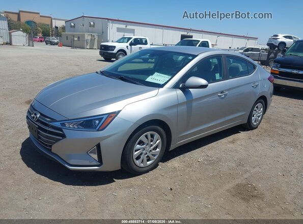 5NPD74LF7LH615401 2020 HYUNDAI ELANTRA Silver წინა ხედი