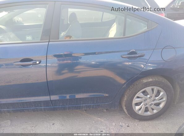 5NPD74LF7LH615852 2020 HYUNDAI ELANTRA Blue Вид спереду