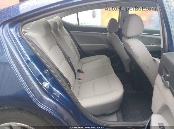 5NPD74LF7LH615852 2020 HYUNDAI ELANTRA Blue Вид наклейки з VIN-кодом