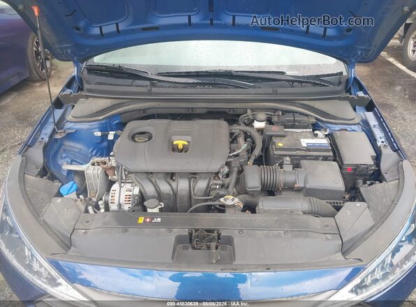 5NPD74LF7LH615852 2020 HYUNDAI ELANTRA Blue Вид ззаду