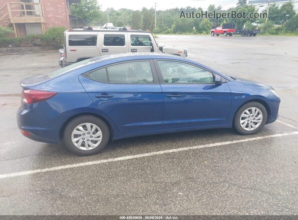 5NPD74LF7LH615852 2020 HYUNDAI ELANTRA Blue 