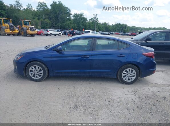 5NPD74LF7LH615852 2020 HYUNDAI ELANTRA Blue 