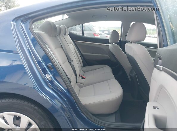 5NPD74LF7LH616113 2020 HYUNDAI ELANTRA Blue VIN sticker view