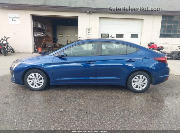 5NPD74LF7LH616113 2020 HYUNDAI ELANTRA Blue 360 interior view