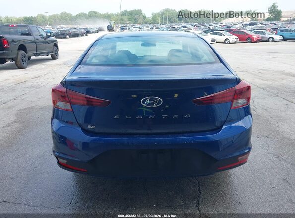 5NPD74LF7LH616256 2020 HYUNDAI ELANTRA Blue 