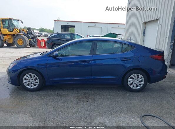 5NPD74LF7LH616256 2020 HYUNDAI ELANTRA Blue 