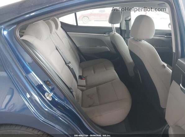 5NPD74LF7LH616340 2020 HYUNDAI ELANTRA Blue Widok naklejki z numerem VIN