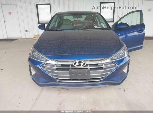 5NPD74LF7LH616340 2020 HYUNDAI ELANTRA Blue Widok z przodu