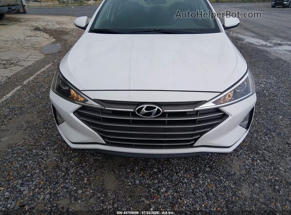 5NPD74LF7LH618136 2020 HYUNDAI ELANTRA White Front view