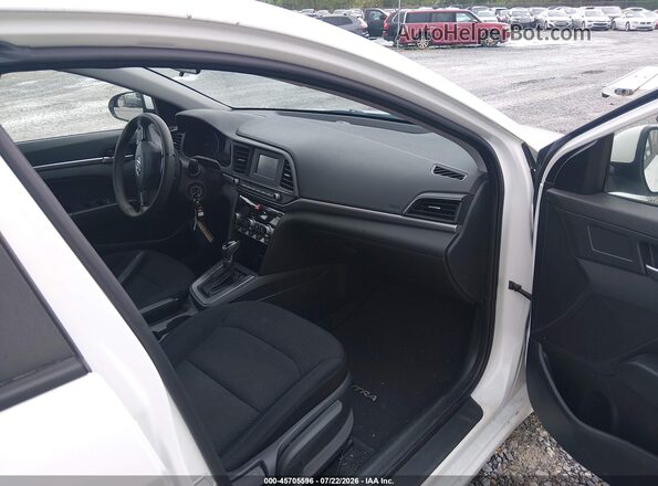 5NPD74LF7LH618136 2020 HYUNDAI ELANTRA White Front interior view