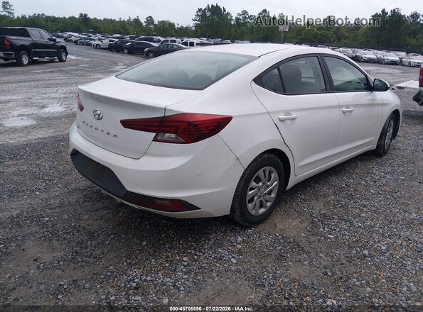 5NPD74LF7LH618136 2020 HYUNDAI ELANTRA White Rear right