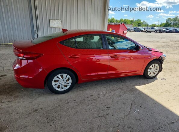 5NPD74LF8HH075662 2017 HYUNDAI ELANTRA Red Tył prawy
