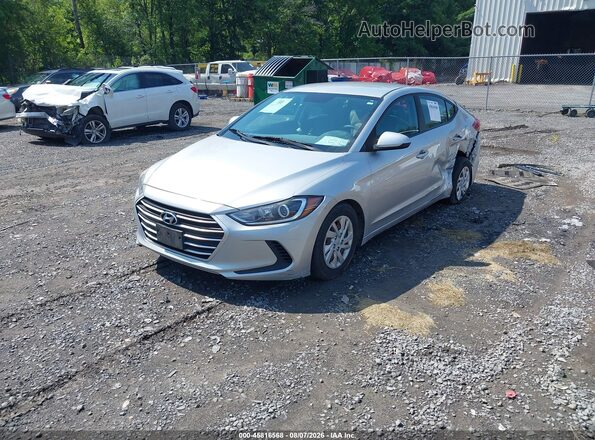 5NPD74LF8HH100804 2017 HYUNDAI ELANTRA Серый Передняя левая четверть