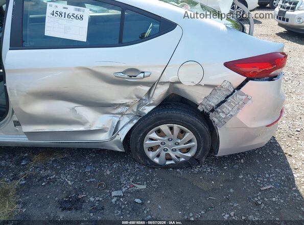 5NPD74LF8HH100804 2017 HYUNDAI ELANTRA Серый Вид спереди