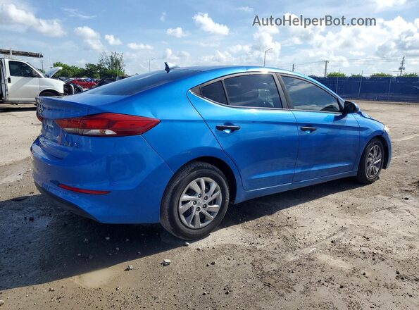 5NPD74LF8HH126254 2017 HYUNDAI ELANTRA Blue Tył prawy