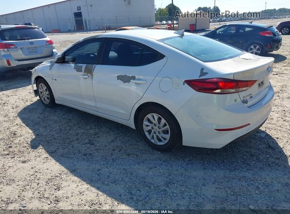 5NPD74LF8HH136718 2017 HYUNDAI ELANTRA White Trasero izquierdo