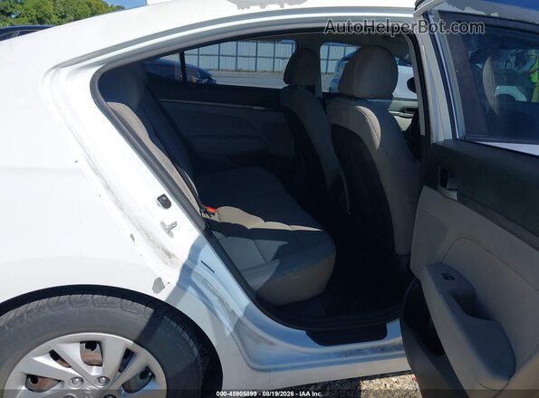 5NPD74LF8HH136718 2017 HYUNDAI ELANTRA White Vista de la etiqueta del VIN