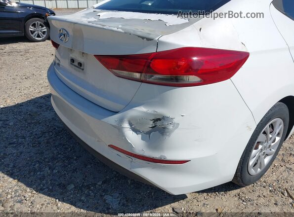 5NPD74LF8HH136718 2017 HYUNDAI ELANTRA White Vista frontal