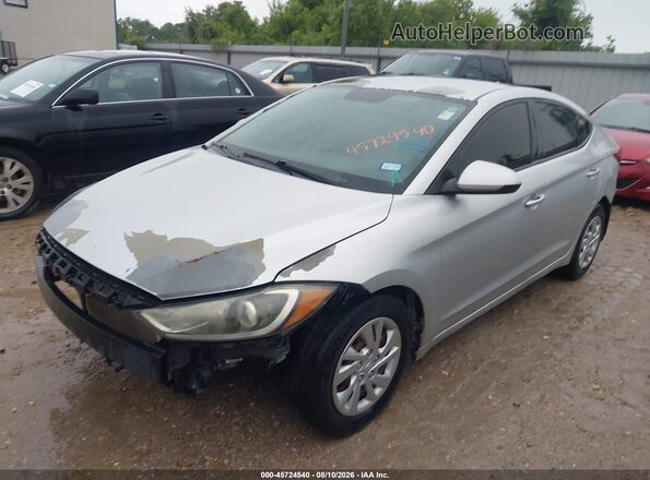 5NPD74LF8HH140039 2017 HYUNDAI ELANTRA Silver Przód lewy