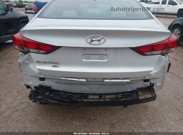5NPD74LF8HH140039 2017 HYUNDAI ELANTRA Silver Widok zestawu wskaźników