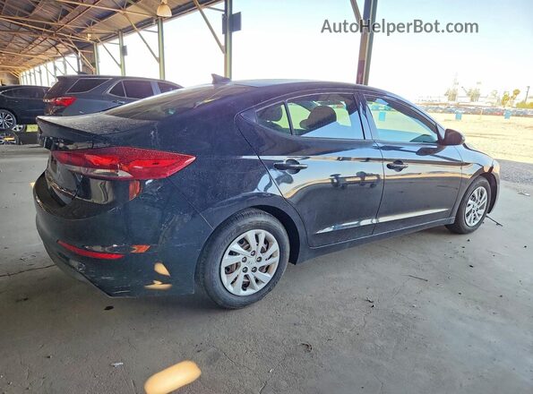5NPD74LF8HH143314 2017 HYUNDAI ELANTRA Black Задня права чверть