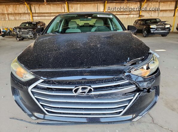 5NPD74LF8HH143314 2017 HYUNDAI ELANTRA Black Vista frontal