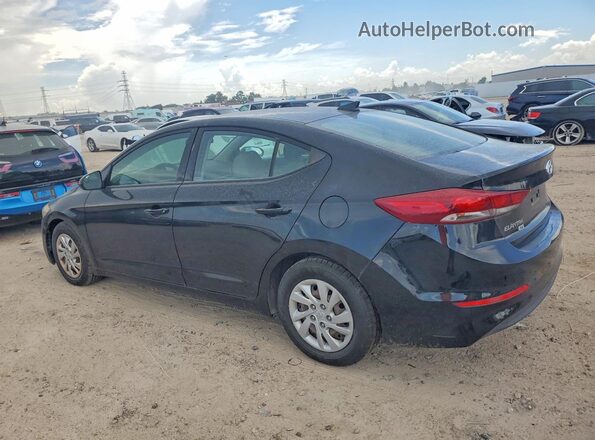 5NPD74LF8HH151865 2017 HYUNDAI ELANTRA Black Rear left