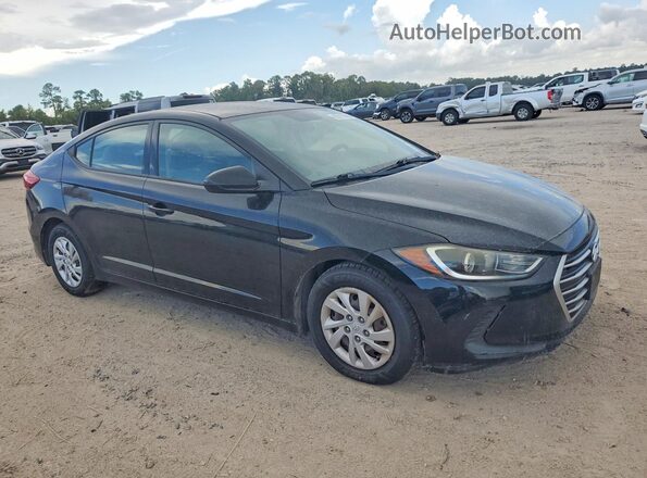5NPD74LF8HH151865 2017 HYUNDAI ELANTRA Black Front right