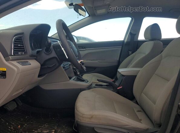 5NPD74LF8HH151865 2017 HYUNDAI ELANTRA Black Front interior view