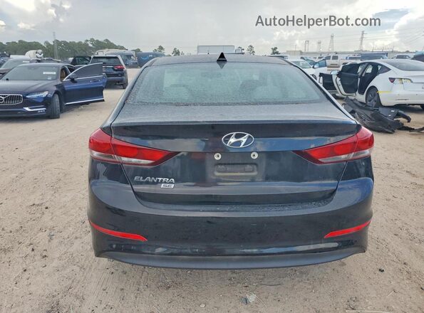 5NPD74LF8HH151865 2017 HYUNDAI ELANTRA Black Rear view