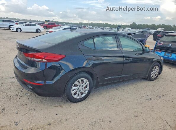 5NPD74LF8HH151865 2017 HYUNDAI ELANTRA Black Rear right