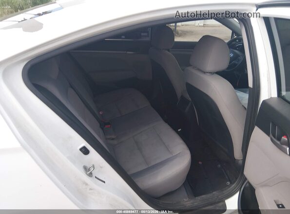 5NPD74LF8HH165796 2017 HYUNDAI ELANTRA White VIN კოდის სტიკერის ხედი