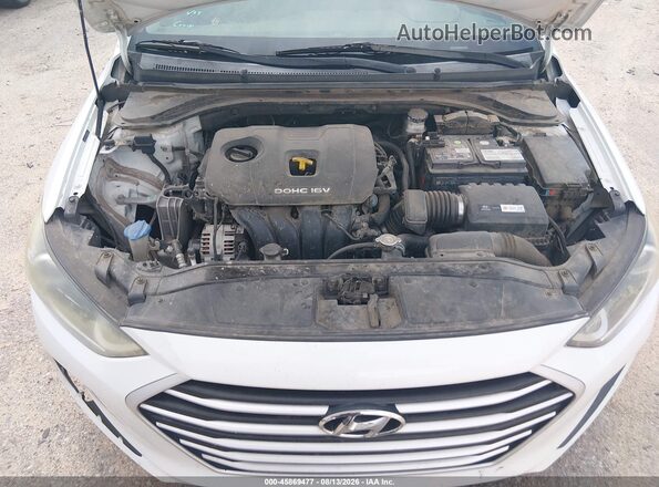 5NPD74LF8HH165796 2017 HYUNDAI ELANTRA White უკანა ხედი