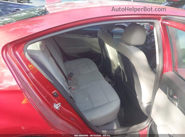 5NPD74LF8HH167337 2017 HYUNDAI ELANTRA Red VIN sticker view