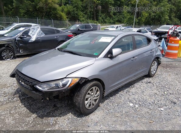 5NPD74LF8HH175504 2017 HYUNDAI ELANTRA Silver Front left