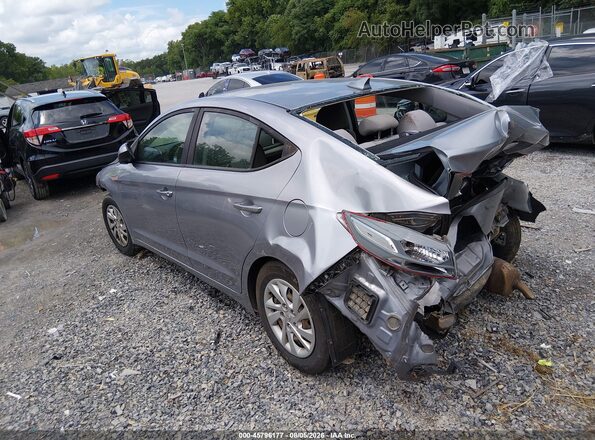 5NPD74LF8HH175504 2017 HYUNDAI ELANTRA Silver Rear left
