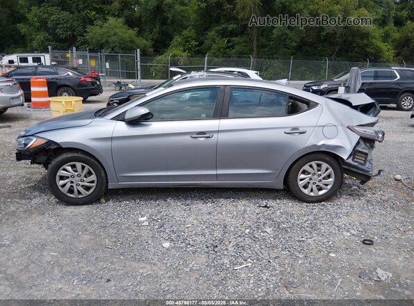 5NPD74LF8HH175504 2017 HYUNDAI ELANTRA Silver Rear interior view