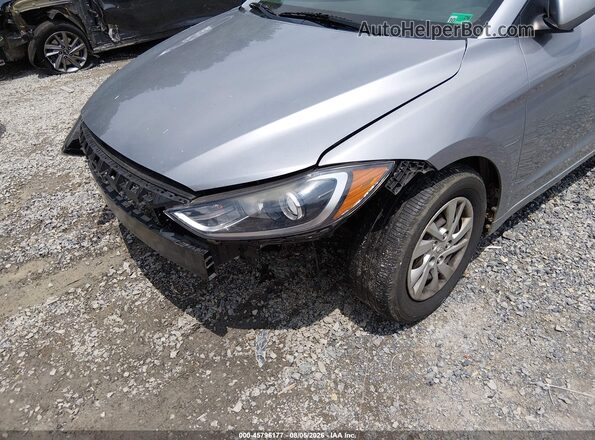 5NPD74LF8HH175504 2017 HYUNDAI ELANTRA Silver 