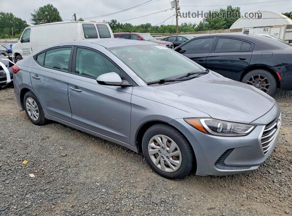 5NPD74LF8HH181190 2017 HYUNDAI ELANTRA Gray Delantero derecho
