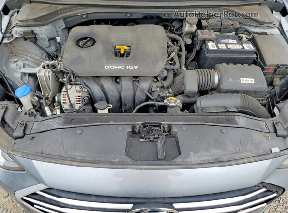 5NPD74LF8HH181190 2017 HYUNDAI ELANTRA Gray Vista interior trasera