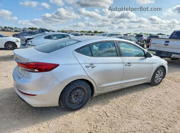 5NPD74LF8HH199589 2017 HYUNDAI ELANTRA Silver Задня права чверть