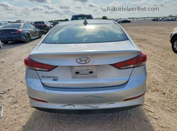 5NPD74LF8HH199589 2017 HYUNDAI ELANTRA Silver Вид ззаду