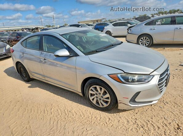 5NPD74LF8HH199589 2017 HYUNDAI ELANTRA Silver Передня права чверть