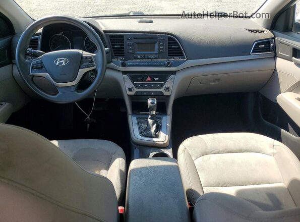 5NPD74LF8HH212194 2017 HYUNDAI ELANTRA White წინა პანელის ხედი