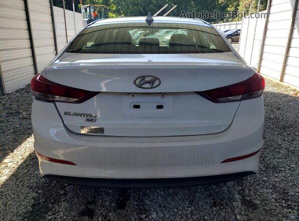 5NPD74LF8HH212194 2017 HYUNDAI ELANTRA White უკანა ხედი