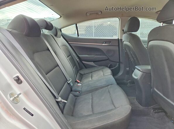 5NPD74LF8JH234394 2018 HYUNDAI ELANTRA Silver Vista de los asientos traseros