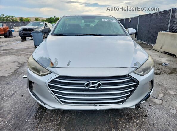 5NPD74LF8JH234394 2018 HYUNDAI ELANTRA Silver Vista frontal